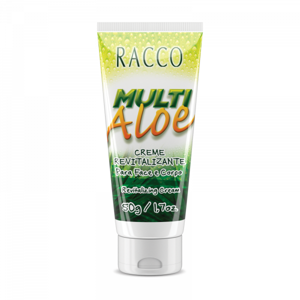 Crema Revitalizante para Rostro y Cuerpo Multi Aloe Racco, 5... image 1