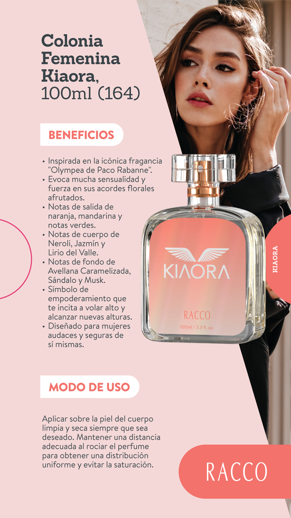 Colonia Femenina Kiaora, 100ml (164)