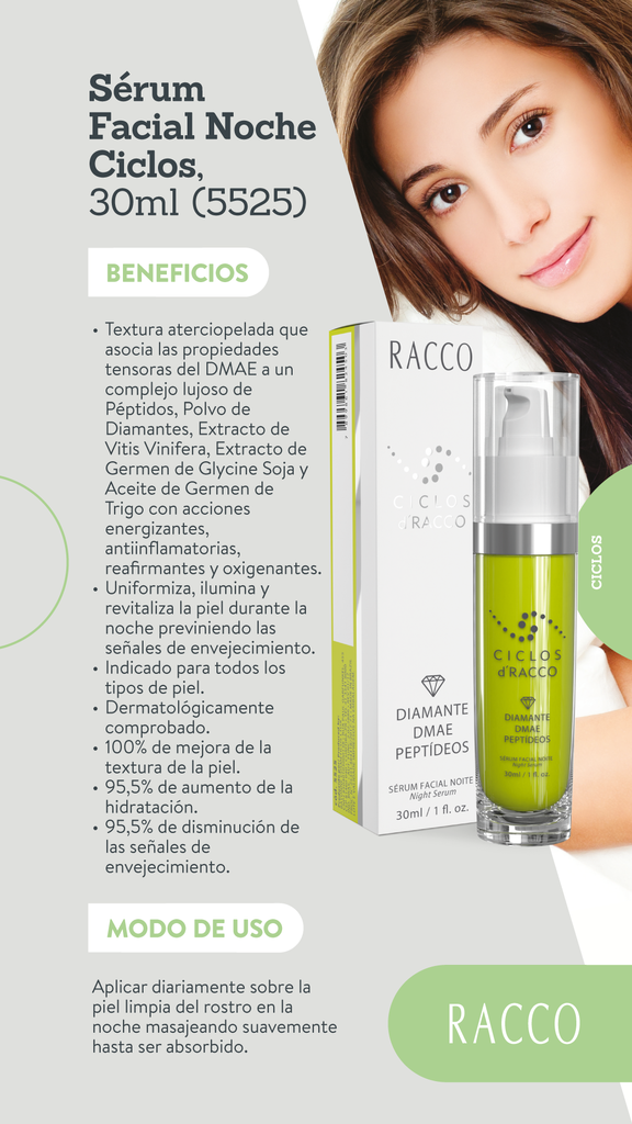 Sérum Facial Noche Ciclos, 30ml (5525)