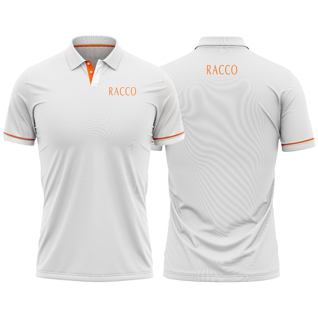 [669] Polera Blanca Masculina - XL - Racco (669)